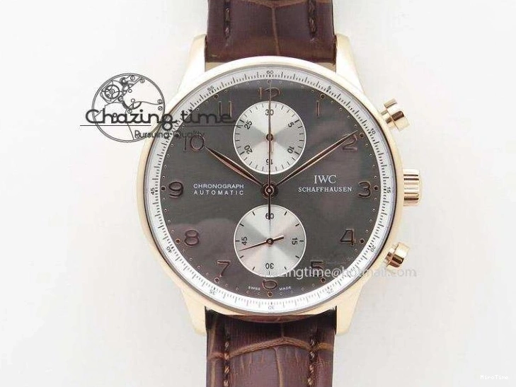 MIROTIME 0212 Portuguese Real PR Real Annual Calendar IW503510 ZF 1:1 Best Edition Green Dial on Black Leather Strap A QuickDry 7097